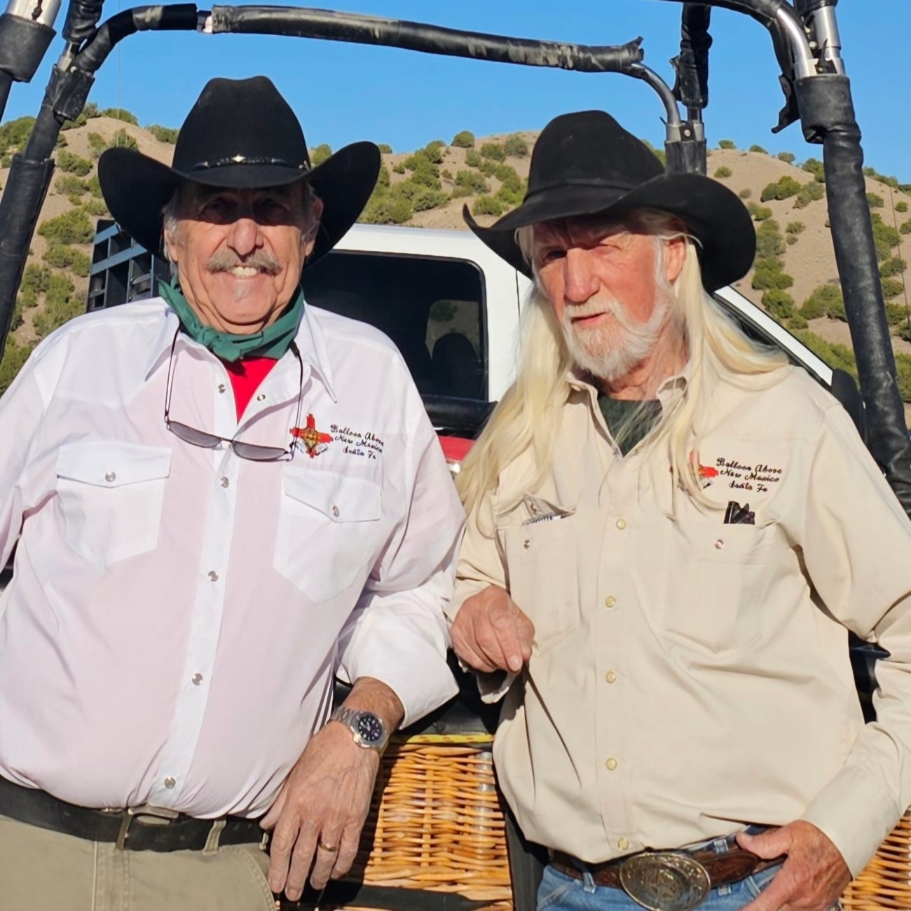Balloon Above New Mexico